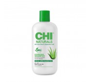 CHI CARE NATURALS Drėkinantis šampūnas su aloe vera ir hialurono rūgštimi, 355 ml